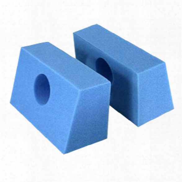 Dynarex (1ea) Dynarex Disposable Foam Head Blocks, Blue - Blue - Unisex - Included