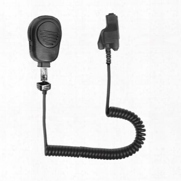 Earhugger Speaker Mic For Motorola - Cp/gp/ct Series - Black - Male - Included