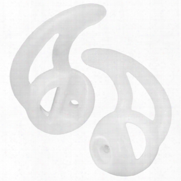 Earphone Connection Fin Ultra Ear Tips, Semi-translucent Skeleton Ear-tip, Left Ear, Medium - Clear - Male - Included