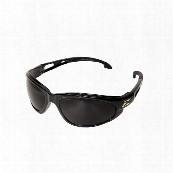 Edge Eyewear Dakura Safety Sunglasses W/ Black Frame And Clear Anti-fog Lens - Black - Unisex - Included