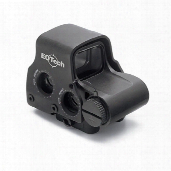 Eotech Exps2 Holographic Weapon Sight, Non-night Vision-compatible W/ Side Buttons, 65 Moa Ring W/ Single 1 Moa Dot, Lithium Battery - Male - Excluded