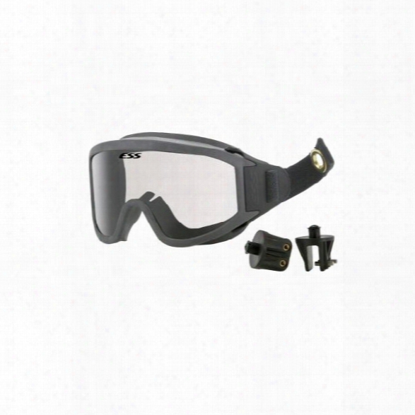 Ess The Innerzone 2 Goggles W/ Snap-on/snap-off Strap & Mounting System, Nfpa - Smoke - Male - Included