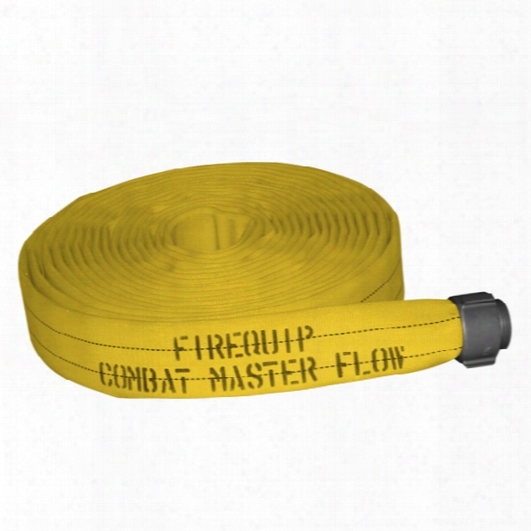 Firequip Combat Master Flow Hose, 1.75"x25' Nst, Blue - Yellow - Unisex - Excluded