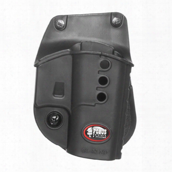 Fobus Evolution Paddle Holster, Rh, Fits Glock 26/27/33 - Male - Included