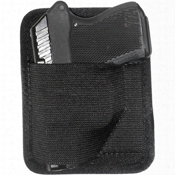 Gould & Goodrich 702 Wallet Holster, Charcoal, Rh, Fits Most Small Frame Semi-auto Pistols - Gray - Unisex - Included