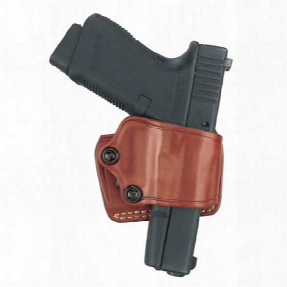 Gould & Goodrich 801 Yaqui Slide Holster, Chestnut Brown, Rh, Fits Most 1911-type Pistols With3 .0 Inch To 5.0 Inch Bbl - Brown - Male - Included