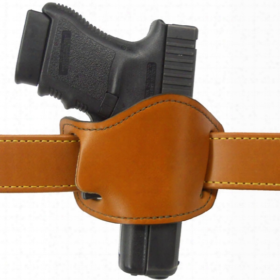 Gould & Goodrich 893 Low Profile Belt Slide Holster, Chestnut Brown, Rh, Fits Most 1911 And 1911 Clones 3, 4, 5 Bbl.; And Most Small Frame Auto Pistol - Brown -