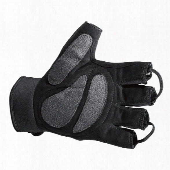 Hatch Hlg250 Shearstop Half Finger Cycle Glove, Black, 2x-large - Black - Male - Included