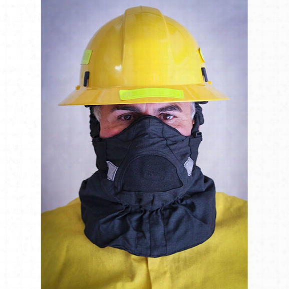 Hot Shield Hs-2 Wildland Face Protector Mask - Carbon - Male - Included