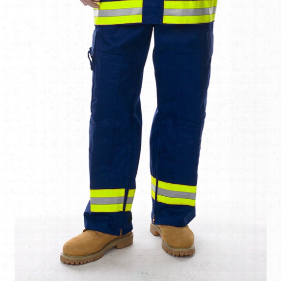 Lakeland Extrication Pant, 9oz 100% Fr Cotton With L/s/l Reflective Trim, Royal Blue, 2x-large - Royal - Unisex - Included