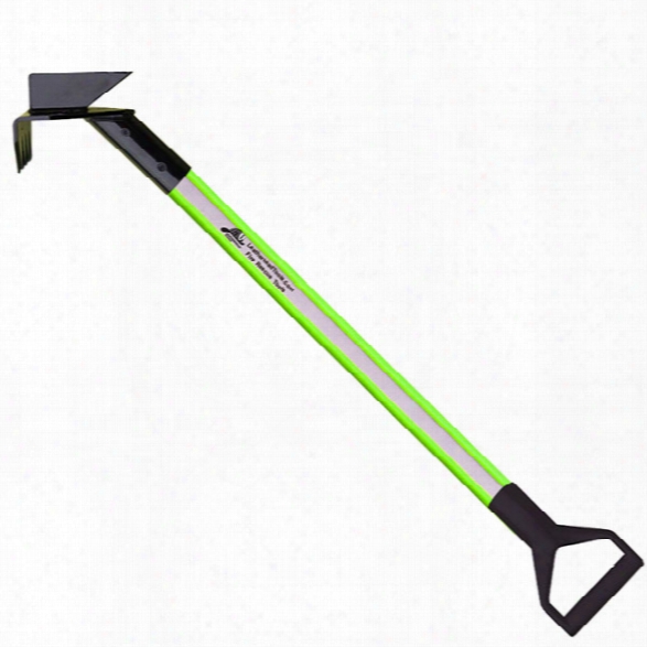 Leatherhead Tools Dog-bone 10ft Drywall Hook, D-handle, Hiviz Lime - Green - Unisex - Included