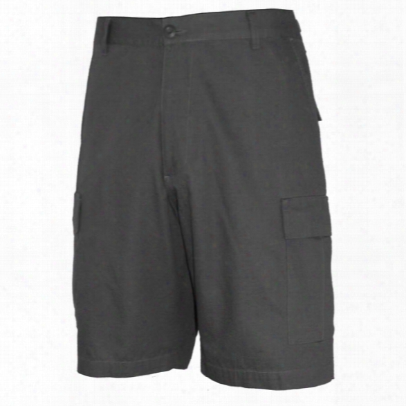 Propper Bdu Battle Rip Shorts, Black, 2xl - Black - Male - Included