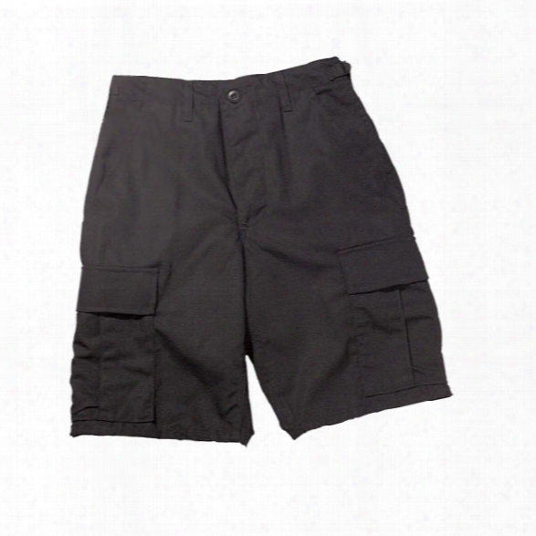 Propper Bdu Cotton Cargo Shorts, Black, 2xl - Black - Male - Included