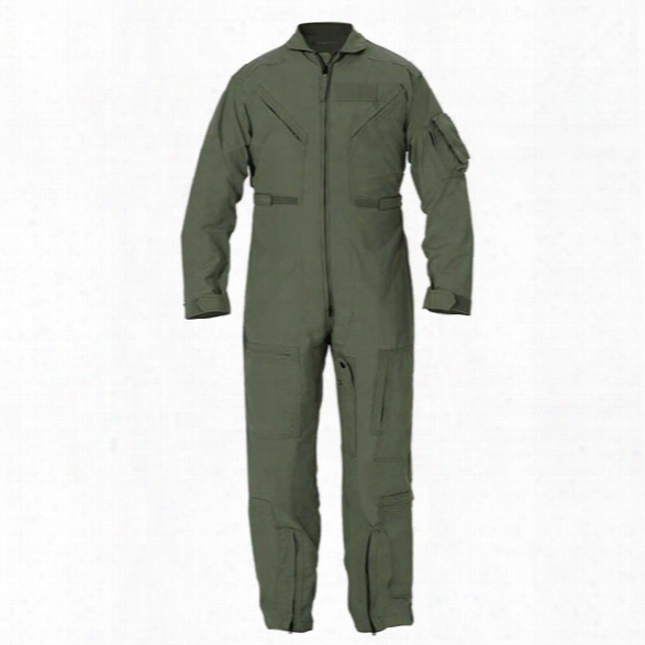 Propper Cwu 27/p Nomex Flight Suit, 34 Long - Green - Male - Included