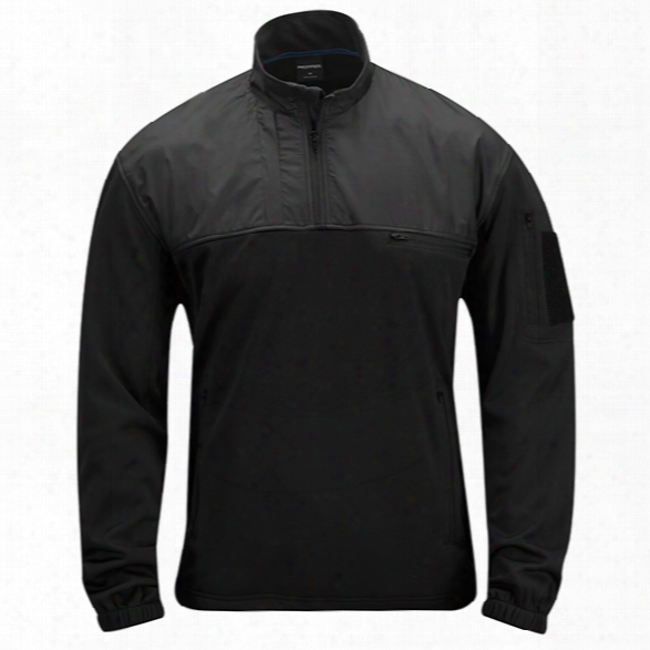 Propper Ls1 Practical 1/4 Zip Fleece, Black, 2xl - Black - Male - Included