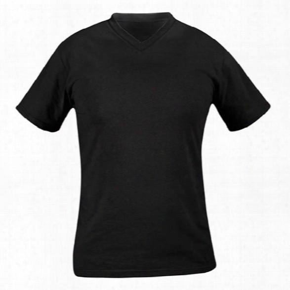 Propper Pack 3 V-neck T-shirts, Black, 2x-large - Black - Male - Included