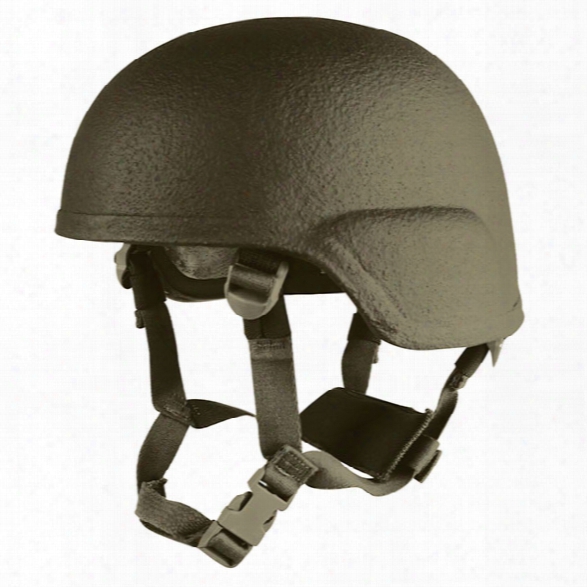 Protech Delta 4 Ballistic Helmet Iiia W/mesh Crown System, Black, Large - Black - Unisex - Excluded