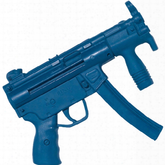 Rings Manufacturing Blue Gun, H&k Mp5k - Blue - Male - Included