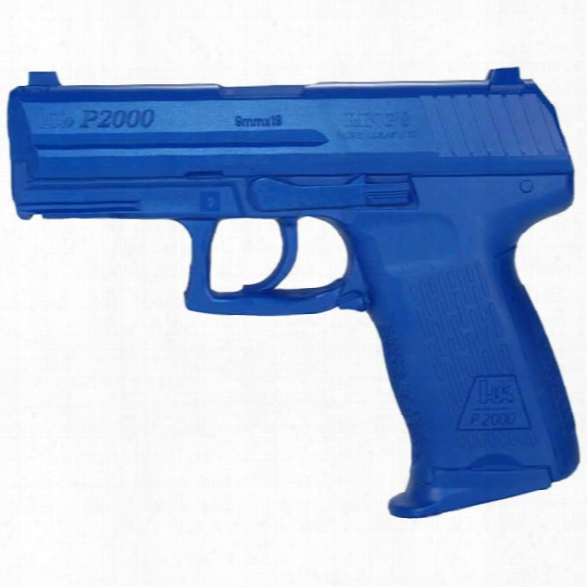 Rings Manufacturing Blue Gun, H&k P2000 Training Weapon - Blue - Male - Included