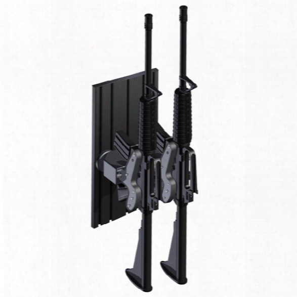 Setina Double T-rail Weapon Mount 2-1080e Blac-rac Locks - Male - Excluded