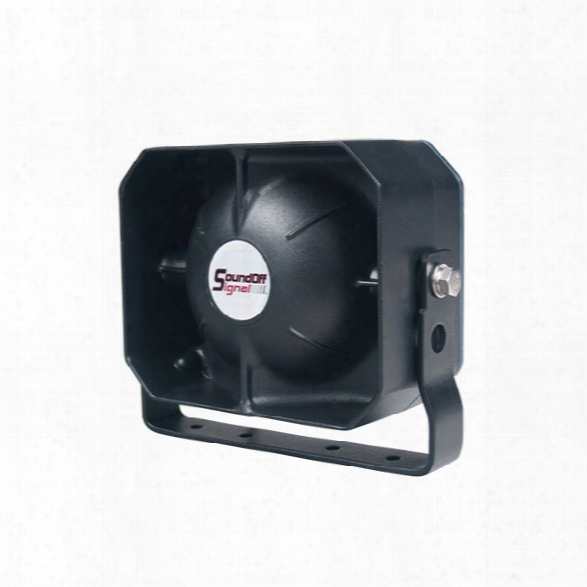 Soundoff Signal 100l Series Speaker W/universal Bail Bracket - Black - Unisex - Included