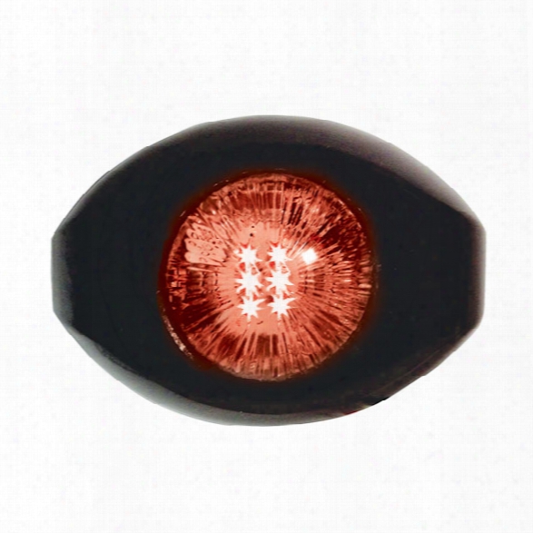 Star Headlight Star Mini-comet&trade; Led Lighthead, Black Bezel, Amber/blue - Black - Male - Included