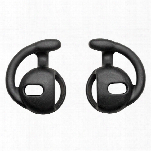 Surefire (1/pr) Earlocks Apple Earbud Attachments, Medium, Black - Black - Unisex - Included