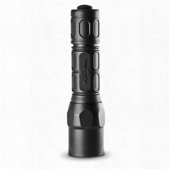 Surefire G2x Pro Flashlight, Led Dual Stage 320/15 Lu, (2)123a, Black - Black - Male - Included