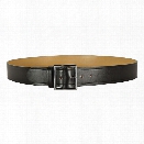 Dutyman 1611 1.75" Garrison Belt, Plain Black, Standard Gold Buckle, 28" - Black - Unisex - Included