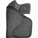 Gould & Goodrich 701 Pocket Holster, Charcoal, Ambidextrous, Fits Most 1.88 Inch To 2.25 Inch BBL Small-Frame Double-Action Revolvers - Gray - Unisex - Included