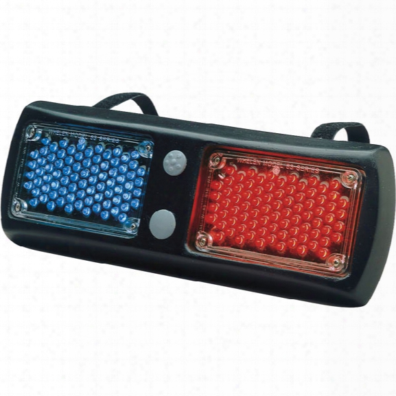 Whelen Flatlighter&trade; Led Series Light Head ,w/ Multiple Scan-lock&trade; Flash Patterns, Blue/blue - Clear - Unisex - Excluded