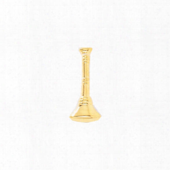 Blackinton 1 Bugle Collarbrass, Pair, Gold - Brass - Unisex - Included