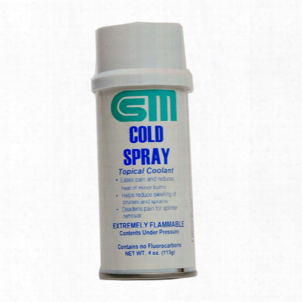 Certified Safety Cold Spray - 4 Oz. - Aerosol Can - Unisex - Included