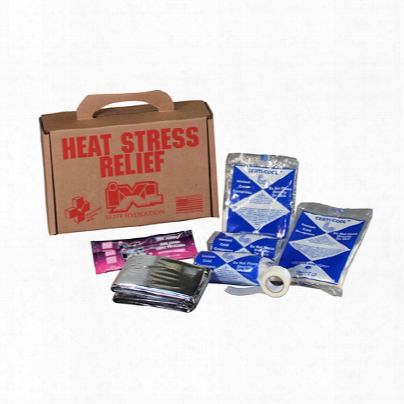 Certified Safety Heat Stress Relief Kit, Box - Male - Included