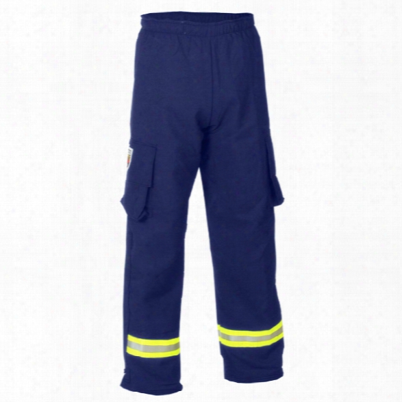 Fire-dex Para-dex Ems Pant Crosstech Navy 2xlarge - Yellow - Male - Included