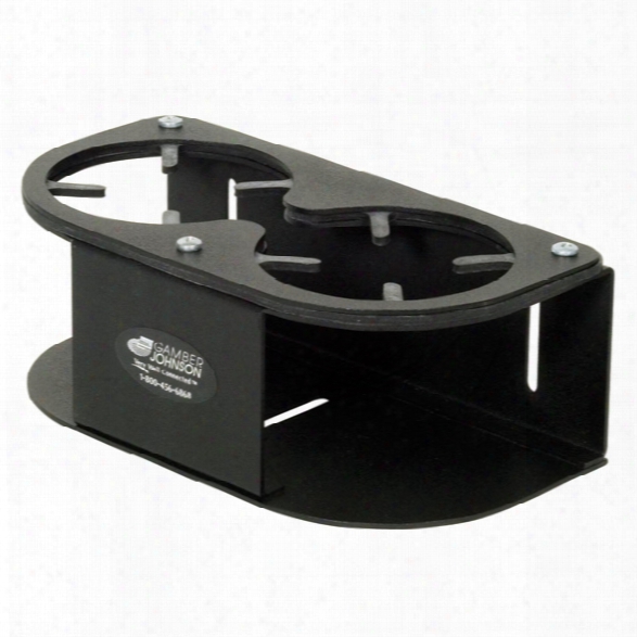 Gamber-johnson Adjustable Cupholder - Single - Black - Unisex - Included