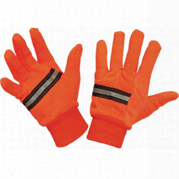 Hatch Rtg100 Reflective Traffic Glove, Orange, 2x-large - Orange - Unisex - Included