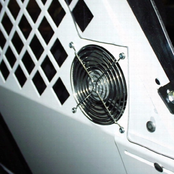 Havis K9 Transport System, 4" Circulating Air Fan For Ceiling Or Front Wall - Unisex - Excluded