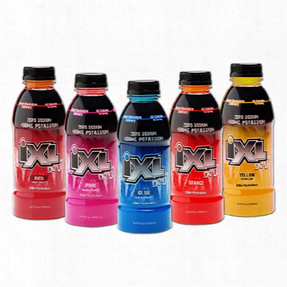 Ixl (case Of 12) Ixl Ready To Drink Hydration Drink, Raspberry Lemonade - Unisex - Included