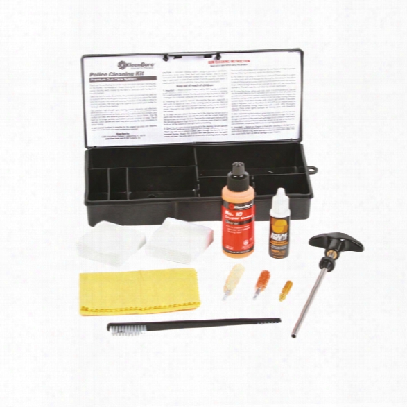 Kleen Bore Gun Cleaning Kit, For .38, .357 & 9mm - Metallic - Male - Included