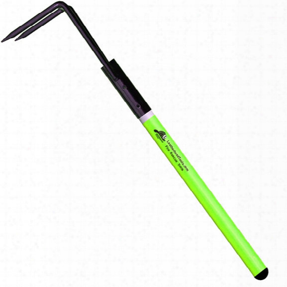 Leatherhead Tools Pro-lite 10ft Rubbish Hook, Butt End Handle, Hiviz Lime - Green - Unisex - Included