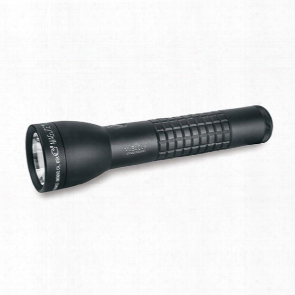 Mag-lite Ml300lx Led 2-cell D Flashlight - Male - Included