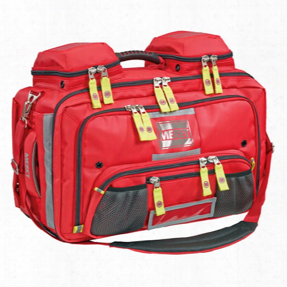 Meret Omni Pro Infection Control Bag, Red - Silver - Male - Included