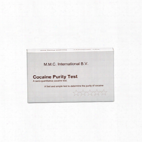 Mmc America Cocaine Purity Test 2-pack, 10/box - Unisex - Included