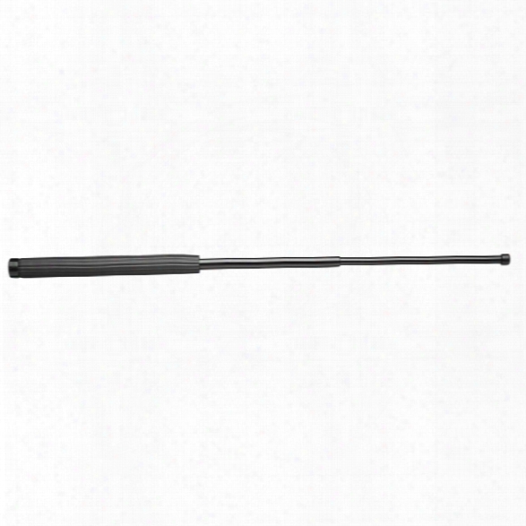 Monadnock Autolock Baton 21" W/ Black Chrome Finish, Foam Grip, Safety Tip - Black - Male - Included