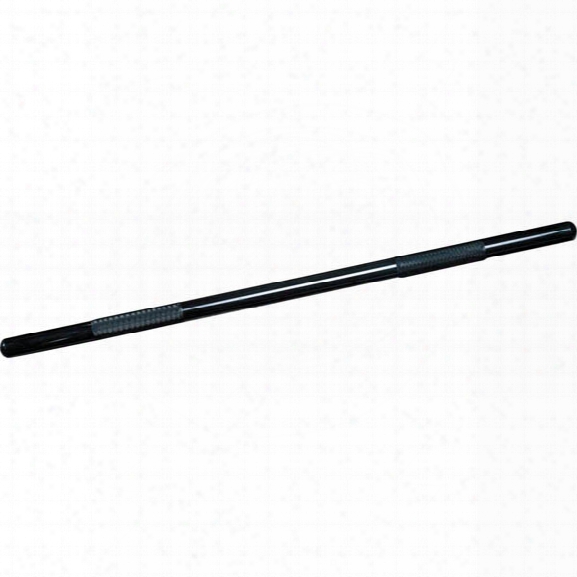 Monadnock Mp Straight Baton 36", Black, Polycarbonate W/ Knurled Grip - Black - Male - Included