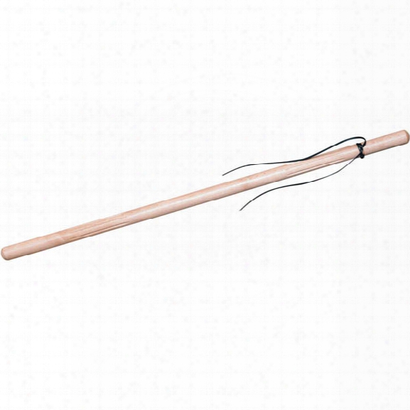Monadnock Wood Straight Baton 36" Natural Hardwood, Ring Grip - Unisex - Included