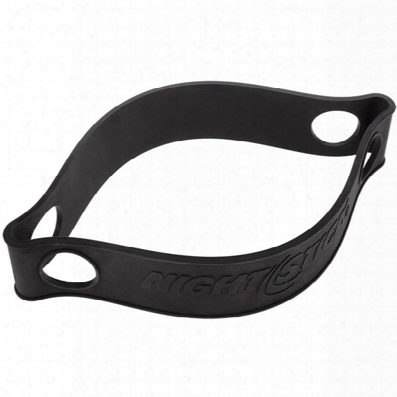 Nightstick Heavy-duty Dual Flashlight Strap For Helmets - Black - Male - Included