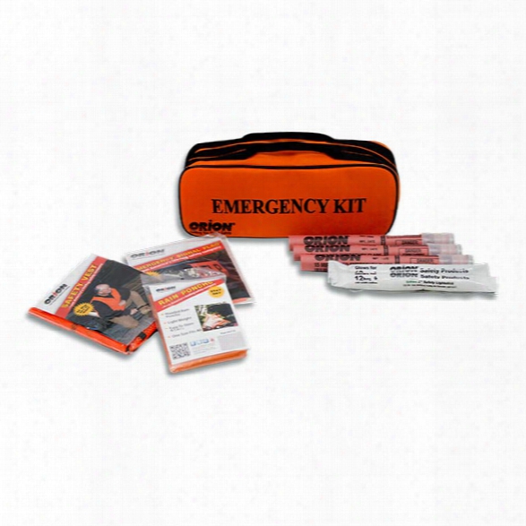 Orion Safety 50 Piece Basic Roadside Flare Emergency Kit - Unisex - Included