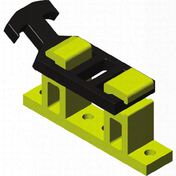 Pok Quick-release Appliance Bracket, 3-1/2" - Yellow - Male - Included